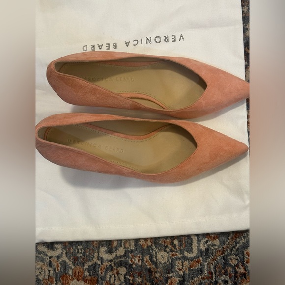Veronica Beard Lisa Pumps 70mm Heels in Peach in Size 7 - Picture 6 of 13